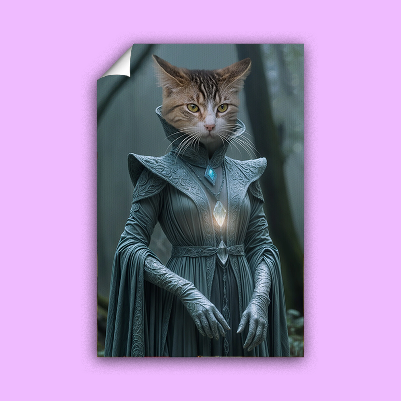 The Mystical Empress - Custom Pet Portrait